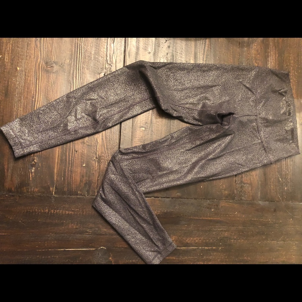 Lululemon Leggings with shimmer
